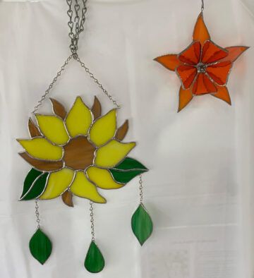 Stained Glass flowers