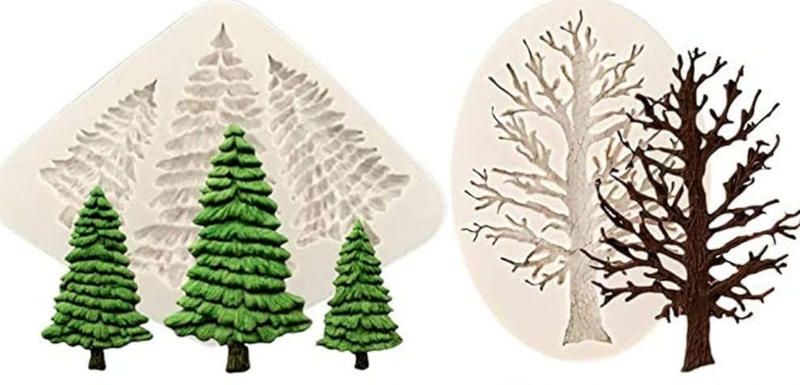 Silicone Evergreen Trees